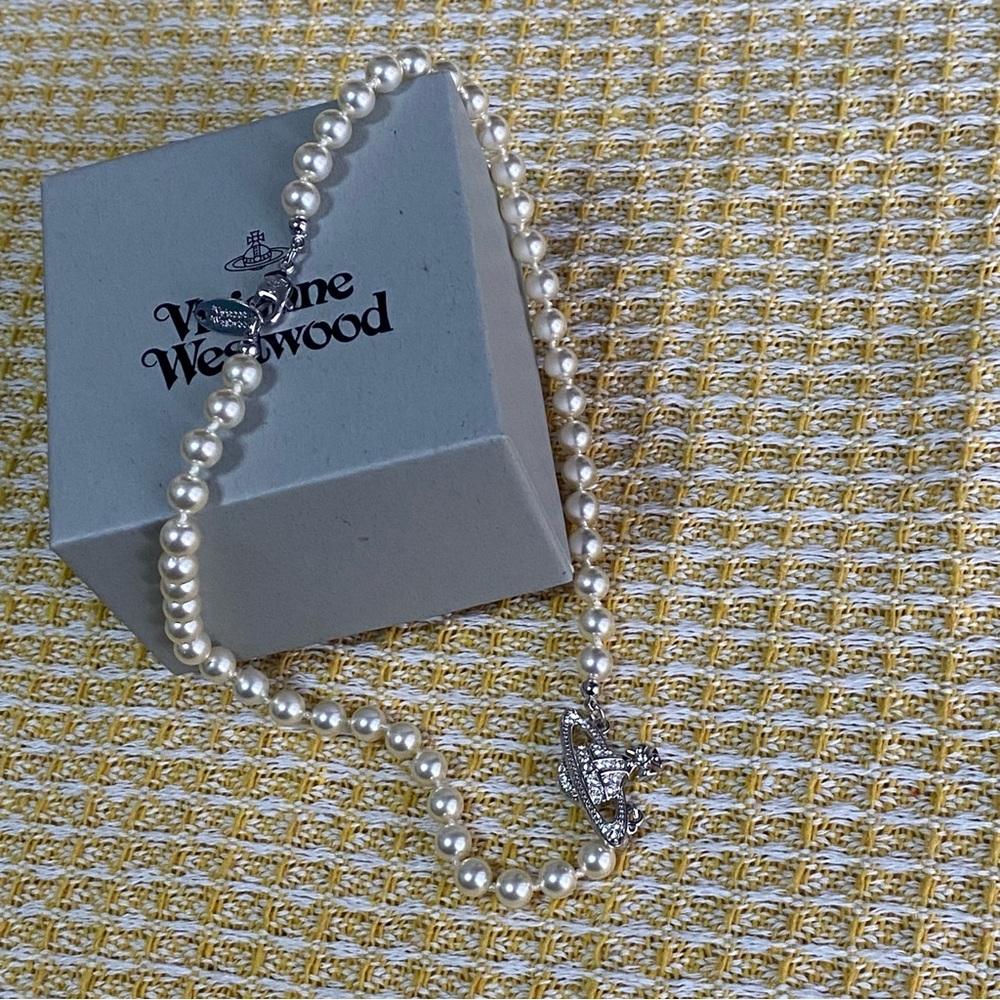 Vivienne Westwood Pearl Pendant Necklace